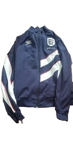 1990's Umbro England Jacket🇬🇧Fits XL Only supreme Class 🇬🇧VGC⚽Tight Slim Fit - Picture 1 of 13