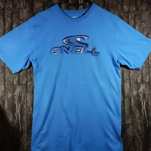O`Neill Herren T-shirt Blau 100% Baumwolle Gr. M Premium Brand MEN - Imagen 1 de 2