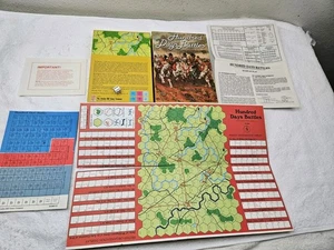 AVALON HILL BRETTSPIEL HUNDERT TAGE SCHLACHTEN UNPUNCHED UNBESPIELT 1983 - Bild 1 von 8