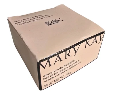 Mary Kay Mineral Powder Foundation Beige 1 #016888 NOS Retired .28oz - Image 1 of 4