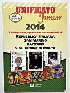 Unificato Junior 2014: Catalogazione e quotazione dei Francobolli - ed. 2013 - Picture 1 of 3