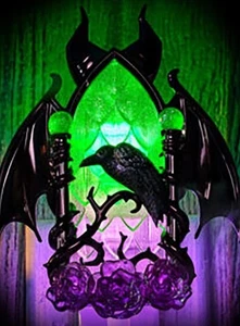 Enchufe de flor de pared iluminado Maléfica Villanos Disney Bath & Body Works - Imagen 1 de 2