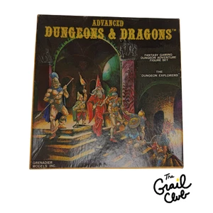1980 Advanced Dungeons and Dragons Set di Figurine Dungeon Explorers 5001 Granatiere - Foto 1 di 5