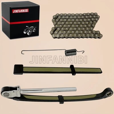 Cam Timing Chain & Guides Kit for Honda XR100 XR100R XL100S CRF100F NSF100 - Image 1 of 4