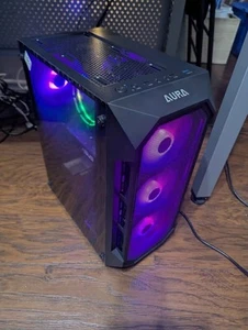 Custom Gaming Desktop PC RGB i5 16gb 480gb SSD+1TB HDD GTX 1070 8gb Win 11 Wifi - Picture 1 of 4