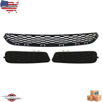 For 2011-2014 Dodge Avenger Front Bumper Lower Grille Left Right Fog Light Cover - Image 1 of 4