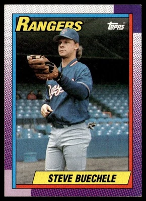 1990 Topps Steve Buechele Texas Rangers #279 - Image 1 of 2