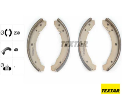 TEXTAR 91007800 Bremsbackensatz Vorne Hinten für PORSCHE 924 VW 181 K 70 Kaefer - Bild 1 von 2