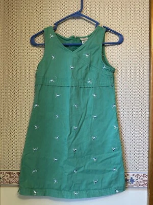 LLbean Girls Vintage bird Dress Size 10 - Image 1 of 3