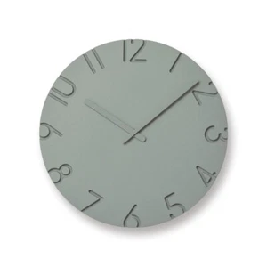 Orologio da parete Lemnos NTL16-07 GY INTAGLIATO COLORATO grigio diametro 30,5 x profondità 4,2 cm - Foto 1 di 3