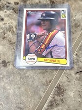 2004 Recollection Collection Art Howe 1982 Donruss Auto /57 #92