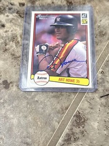 2004 Recollection Collection Art Howe 1982 Donruss Auto /57 #92