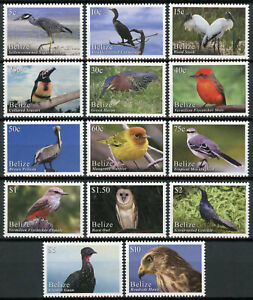 Belize Birds on Stamps 2020 MNH Bird Definitives Hawks Owls Pelicans 14v Set