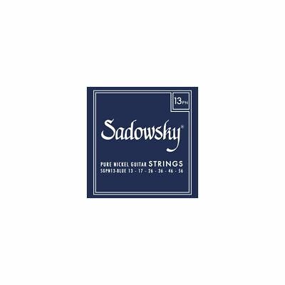 SHADOWSKY Blue Label Guitar String Set, Pure Nickel - 013-056