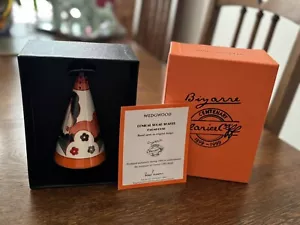 Wedgwood Clarice Cliff Centenary Conical Sugar Shaker Bizarre “Farmhouse” - Picture 1 of 8