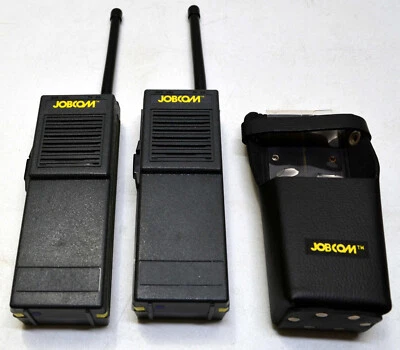 Vintage Jobcom Hand Held Radios still new in box - 1984 - Need New Battery packs - Image 1 of 4