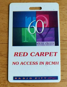 60. Tony Awards Red Carpet Pass. 2006. New York. Radio City Music Hall. - Bild 1 von 1