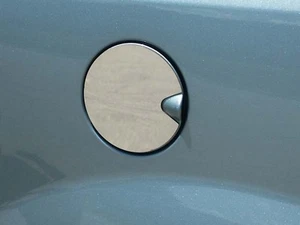 2008-2018 DODGE GRAND CARAVAN 1 Piece Stainless Gas Door Cover Trim. 4-door. - Picture 1 of 1