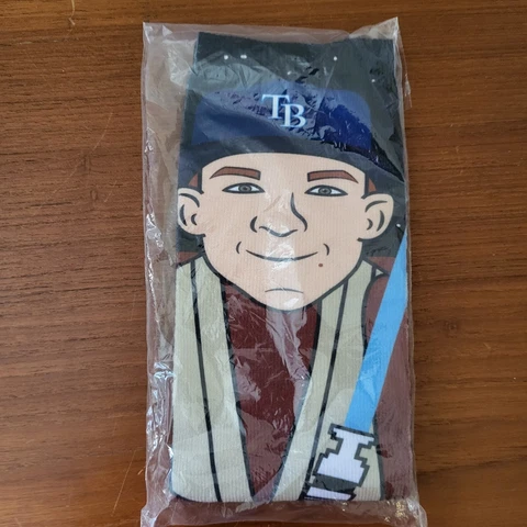 Tampa Bay Rays Youth Socks SGA Crown Automotive Jedi NIP Stadium Giveaway Cover