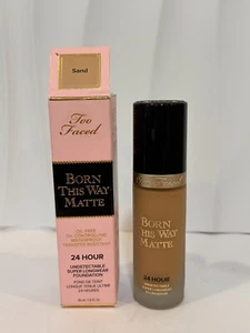 Too Faced Born this Way 24 Hour Oil Free Longwear Foundation SAND 1 oz RARE - Picture 1 of 3