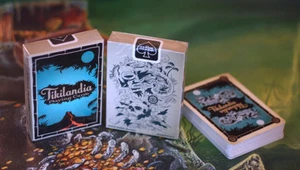 6 Decks Tikilandia Playing Cards USPCC U.S.A Made Card Deck Tiki Bar Art Ku Apes - Picture 1 of 5