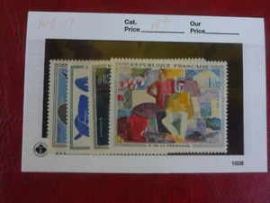 Mint NH France Scott # 1014 - 17 - Picture 1 of 1