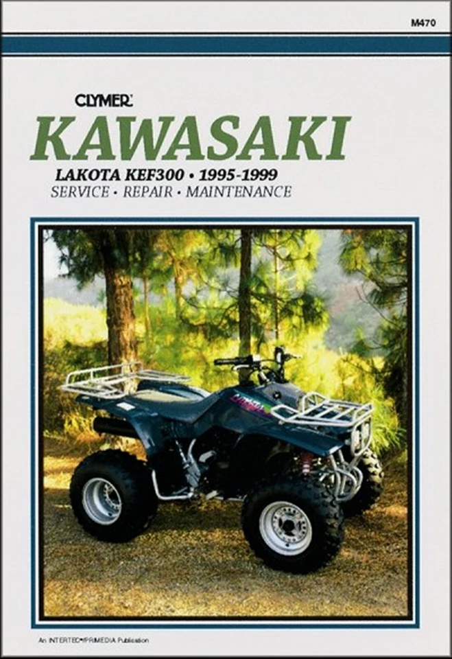 Kawasaki Lakota KEF300 ATV Repair Manual 1995-1999 - Image 1 of 1