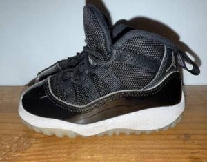Nike Air Jordan 11 Retro TD Jubilee 25th Anniv 378040-011 Toddler Kids Size 6C - Picture 1 of 9