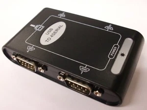USB 2.0 Sur 4x Série (DSUB9) Convertisseur #e863 - Photo 1/1