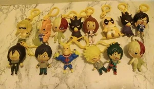 My Hero Academia Swing Mascotte PVC Portachiavi Charm Figura Deku Izuku Lotto Tutto Potente - Foto 1 di 4