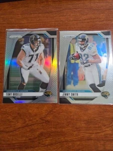 2024 Prizm Jaguars Legend 2 Card Lot - Tony Boselli Silver, Smith error Card - Picture 1 of 2