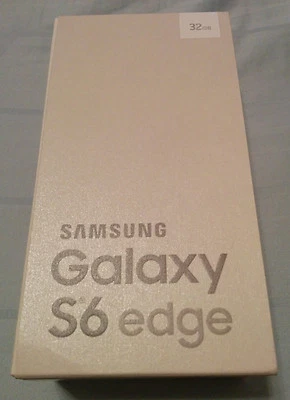 (BRAND NEW) SAMSUNG GALAXY S6 EDGE 32GB WHITE 5.1" GSM SMARTPHONE (UNLOCKED) - Image 1 of 4