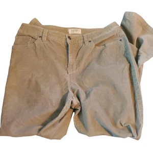 Sonoma Beige Corduroy Pants Bootcut Trousers Grandpacore Gremlincore Cottagecore - Picture 1 of 8