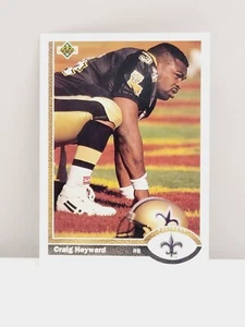 1991 Upper Deck Craig Heyward #248 NFL New Orleans Saints Football Card - Picture 1 of 2
