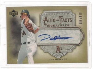 Dan Haren Auto 86/800 2006 artefactos de cubierta superior béisbol - Imagen 1 de 1