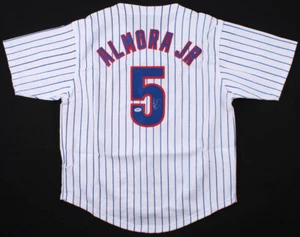 Albert Almora Jr. Signed Chicago Cubs Jersey (PSA COA)  2016 World Series Champ  - Picture 1 of 5