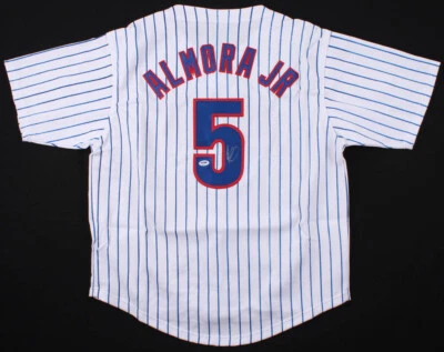 Albert Almora Jr. Signed Chicago Cubs Jersey (PSA COA)  2016 World Series Champ  - Image 1 of 4