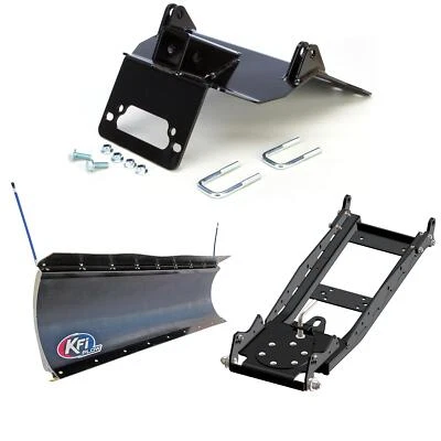 Kit de arado KFI para Yamaha Wolverine X2 YXF85 4x4 2019 con hoja Pro-Poly de 72" Foto 1 de 2
