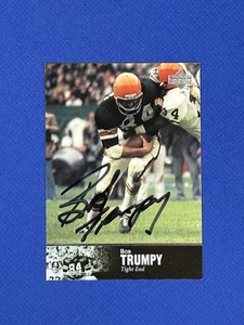 1997 Upper Deck Legends Bob Trumpy Auto Autograph #175 Bengals signed - Picture 1 of 3