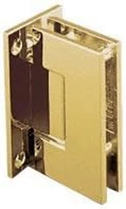 Geneva 037 Series Satin Brass Wall Mount Full Back Plate Standard Hinge - Picture 1 of 3