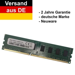 Desktop RAM 8GB DDR3 DDR3L 1600 PC3L-12800U 240pin nonECC Arbeitsspeicher PC - Bild 1 von 3