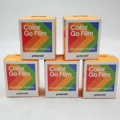 Película Go Color, 80 Mini Fotos, 5 Paquetes Dobles, Compatible con Polaroid Go Camer Foto 1 de 4