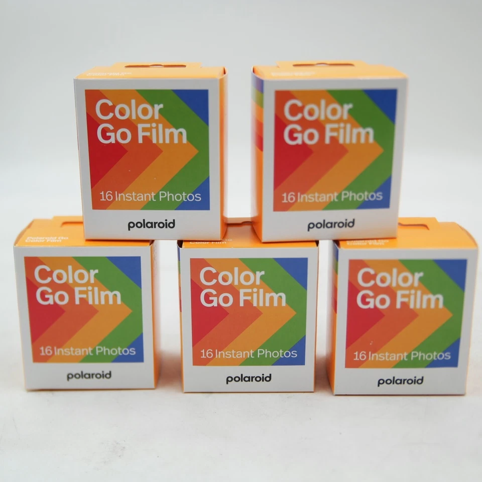 Película Go Color, 80 Mini Fotos, 5 Paquetes Dobles, Compatible con Polaroid Go Camer Foto 1 de 4