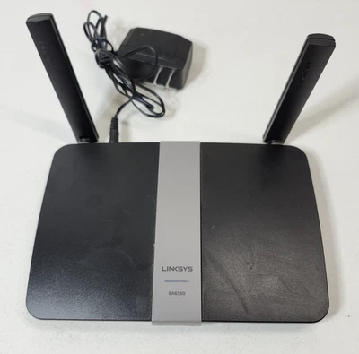 Linksys EA6350 AC1200 Dual-Band 4 Port WiFi Wireless Smart Router - Image 1 of 4