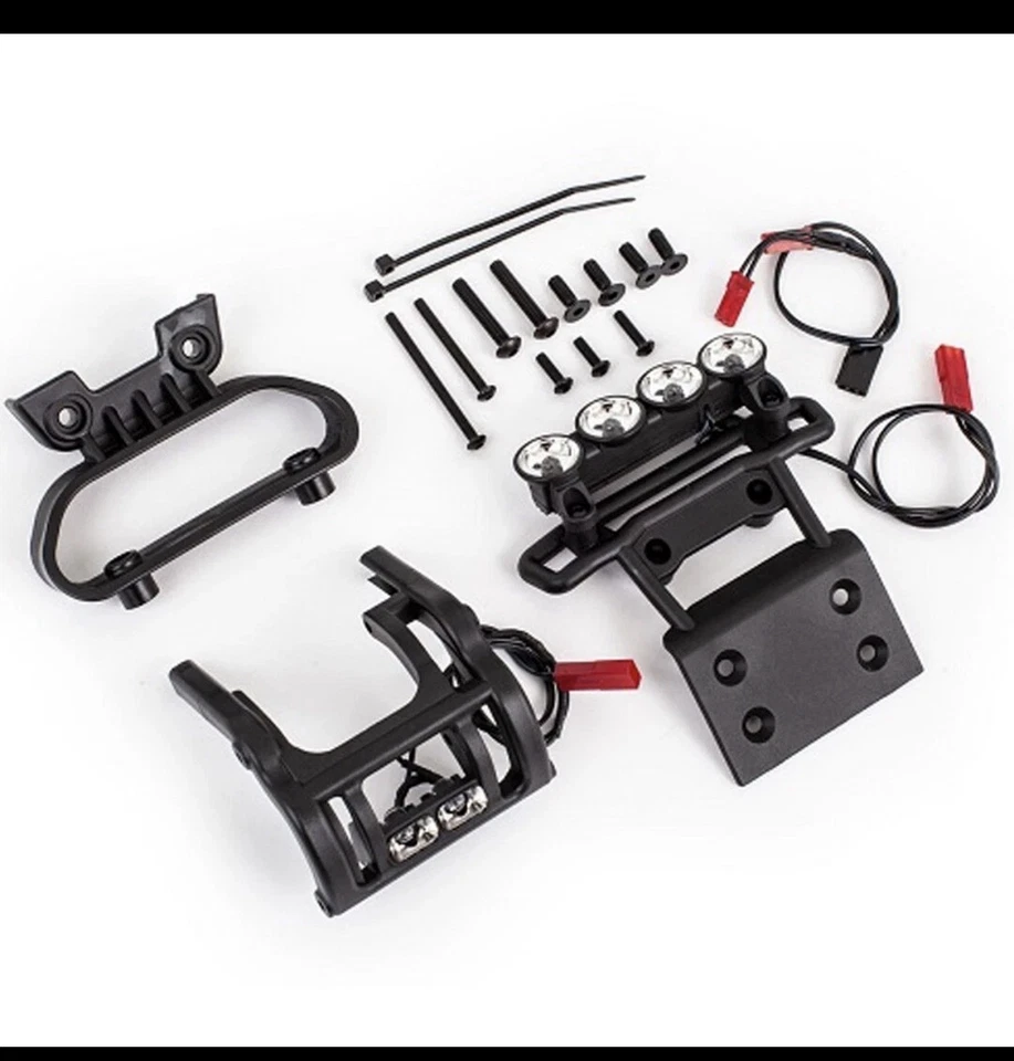 Traxxas 3697 Complete LED Light Set w/ F/R Bumpers/LED Lights for 2WD Bigfoot - Image 1 of 1