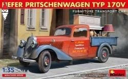 MINIART 1/35 LIEFER PRITSCHENWAGEN TYP 170V FURNITURE TRANSPORT CAR - Immagine 1 di 4