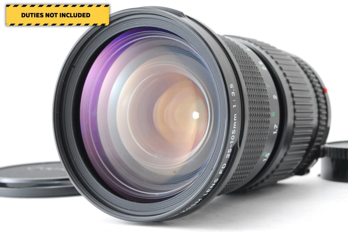 Canon FD 35-105mm Focal Camera Lenses for sale - eBay