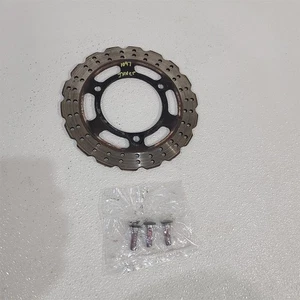 Kawasaki EX250 250 2009 rotor de freno trasero con pernos herrajes PS1097 - Imagen 1 de 8