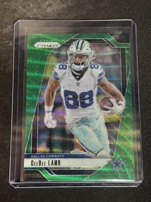 2024 Panini Prizm #75 CeeDee Lamb Green Wave - Image 1 of 2