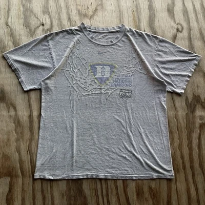 Camiseta De Colección Nike 2010 NCAA Baloncesto Duke University Blue Devils L ANGUSTIADA Foto 1 de 4